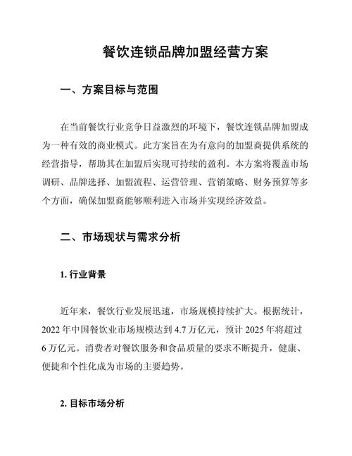 餐饮连锁加盟店管理之道：创新、利润与食客需求缺一不可