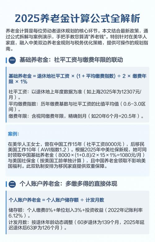 2025年养老金计算方法_2025企业退休养老金调整最新消息_丽水养老金计算公式
