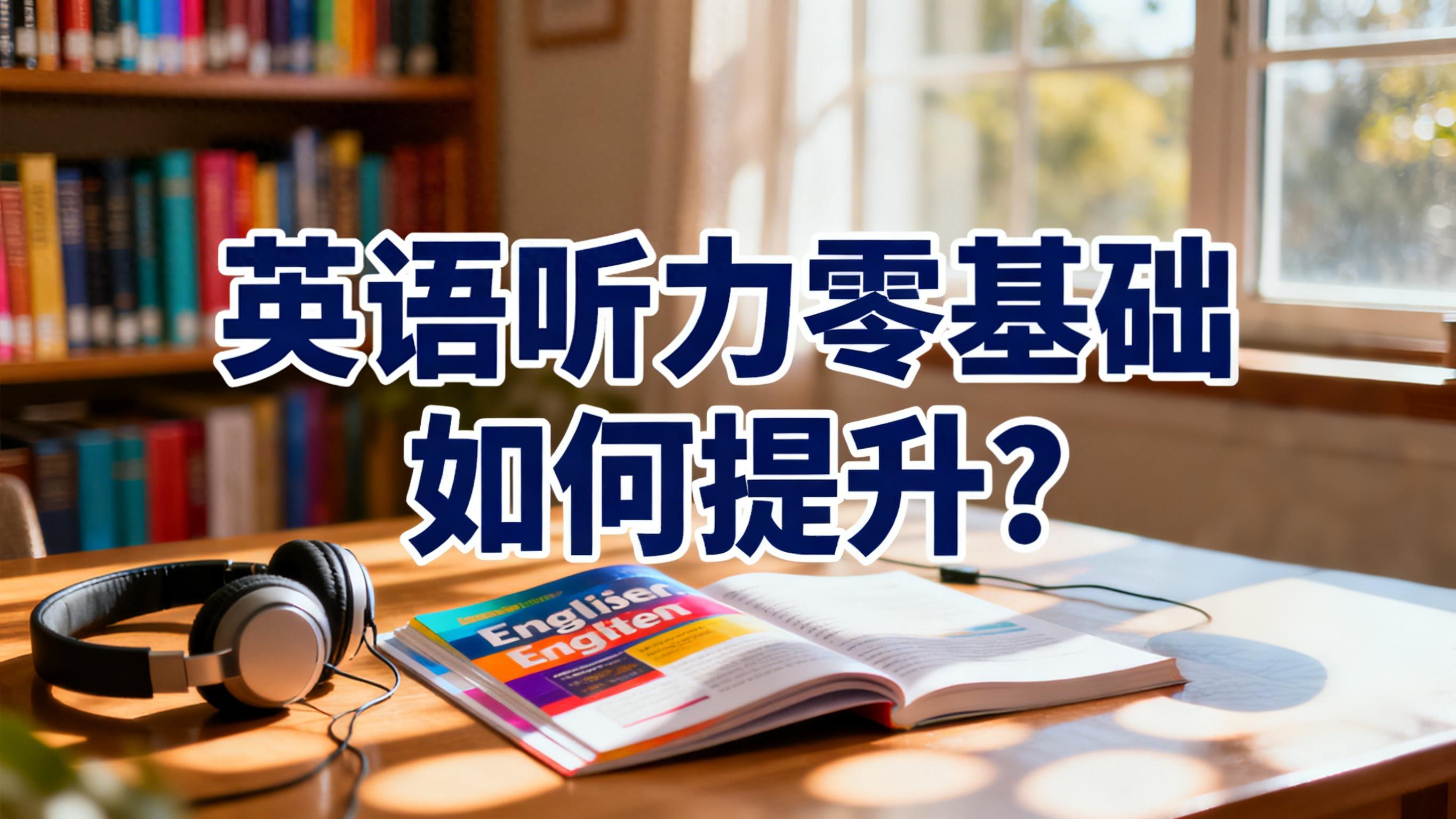 英语零基础什么都不会怎么学_英语听力零基础如何提升_磨耳朵辨发音练短句记高频词