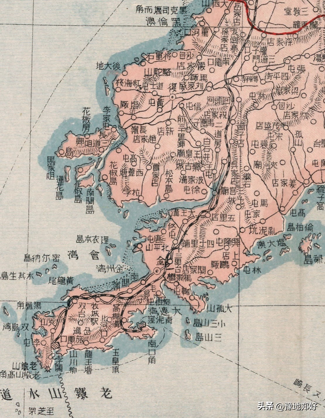 沈阳市一环地图_辽宁历史地图_1917奉天省全图