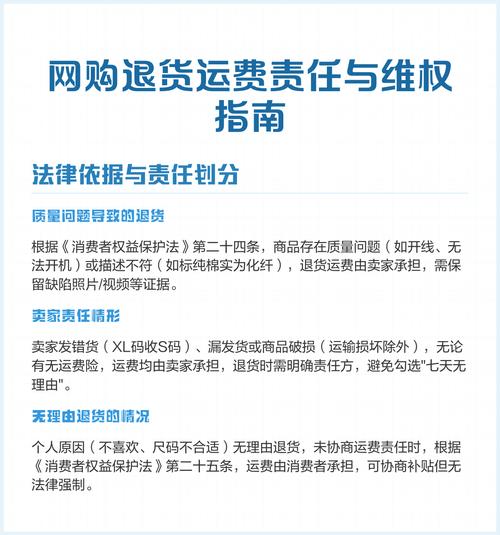 商品质量有问题咋维权？七天无理由退货运费谁承担？