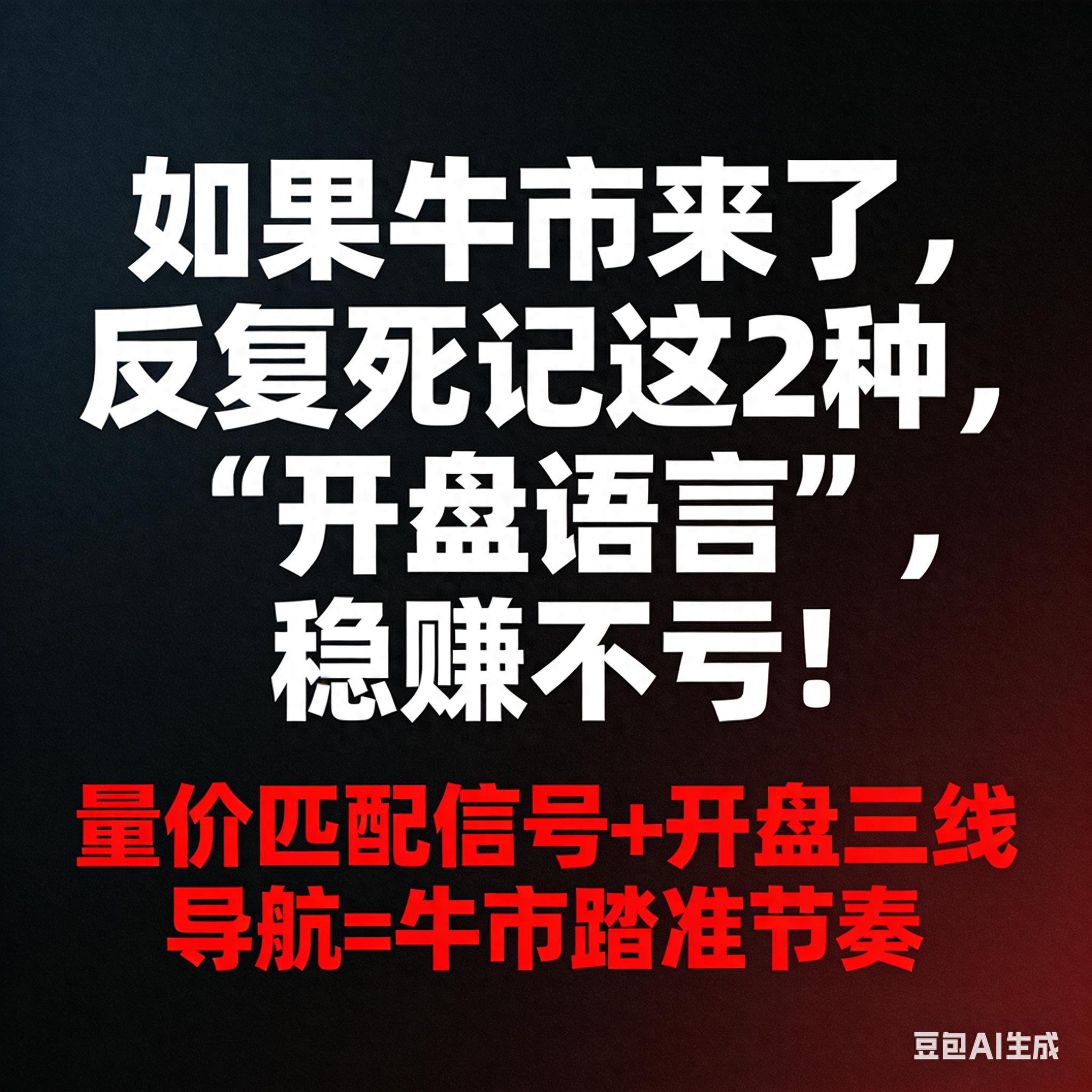 牛市开盘30分钟信号_量价匹配趋势确认信号_股票开盘是什么意思